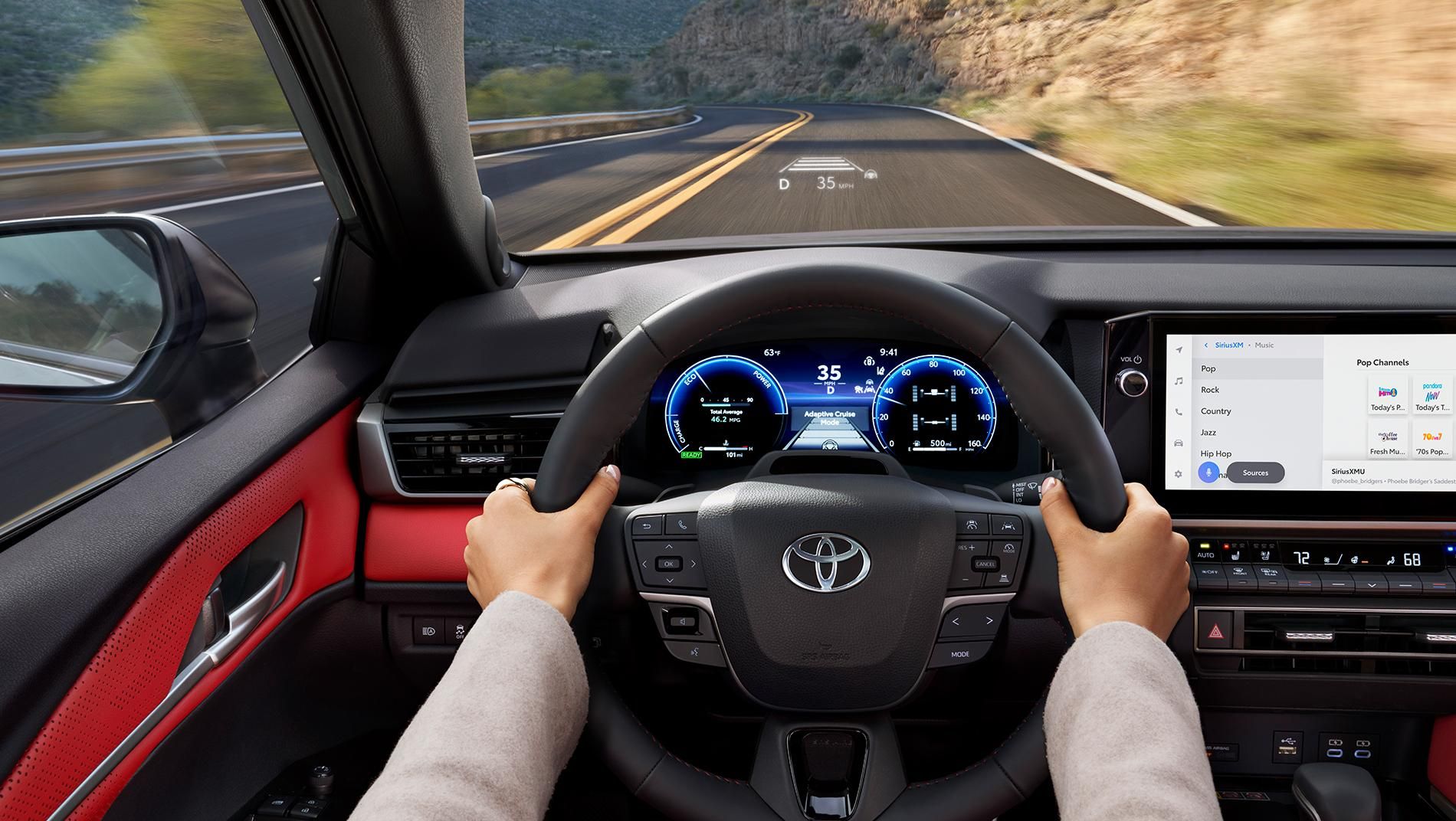 2025 Camry Driver's View